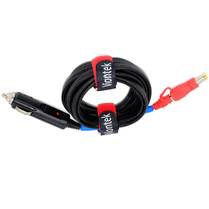 Patented VIONTEK Portable Generator Power Station Car Tuck Charge Cable Lighter to 5.5mm (5521) & 8.0mm (7909) DC Connector