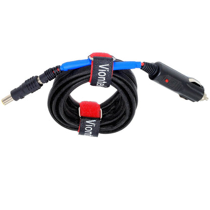 Patented VIONTEK Portable Generator Power Station Car Tuck Charge Cable Lighter to 5.5mm (5521) & 8.0mm (7909) DC Connector