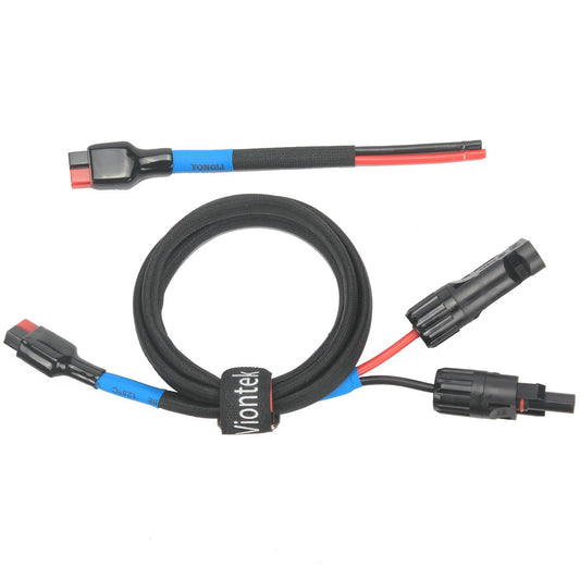 VIONTEK Quick Connect Disconnect Solar Charge Cable Kit