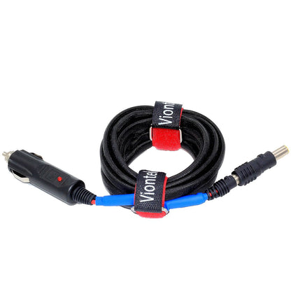 Patented VIONTEK Portable Generator Power Station Car Tuck Charge Cable Lighter to 5.5mm (5521) & 8.0mm (7909) DC Connector