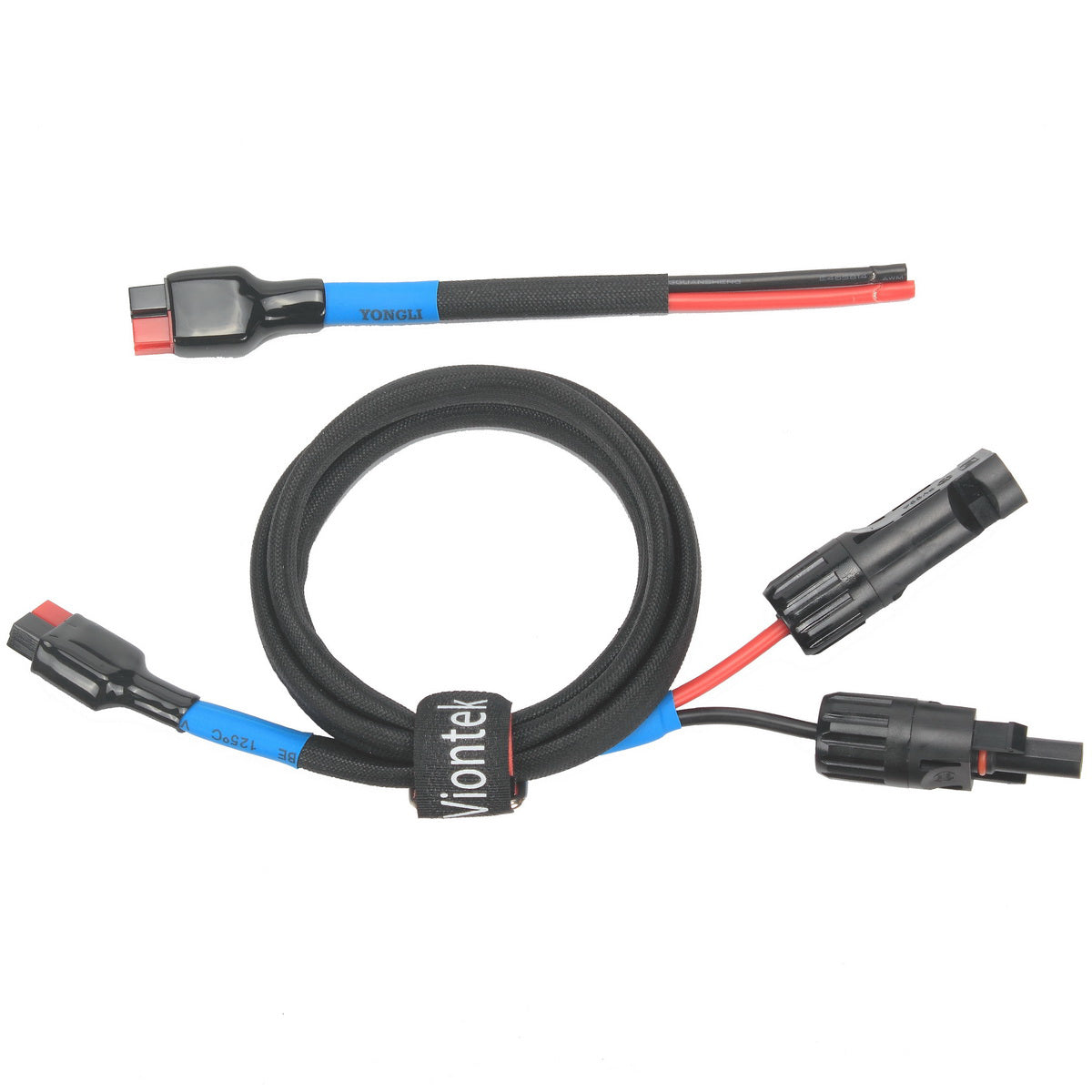 VIONTEK Quick Connect Disconnect Solar Charge Cable Kit