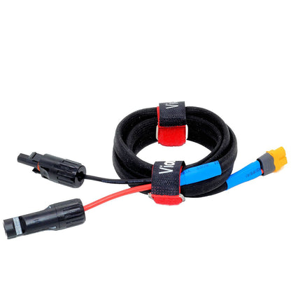 VIONTEK Portable Generator Power Station Solar Charge Cable MC4 to XT60 XT90 DC Connector